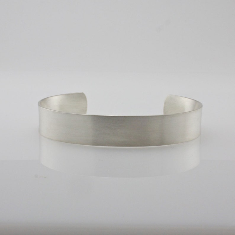 Sterling Silver Cuff Bracelet Comfort Fit Cuff Bracelet Handcrafted