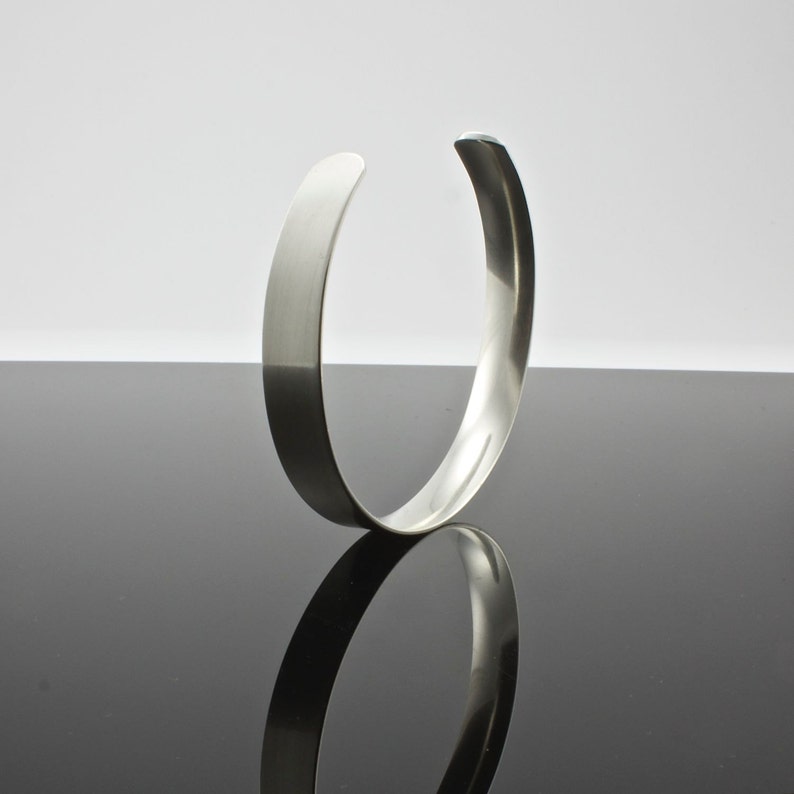 Sterling Silver Cuff Bracelet Comfort Fit Cuff Bracelet Etsy