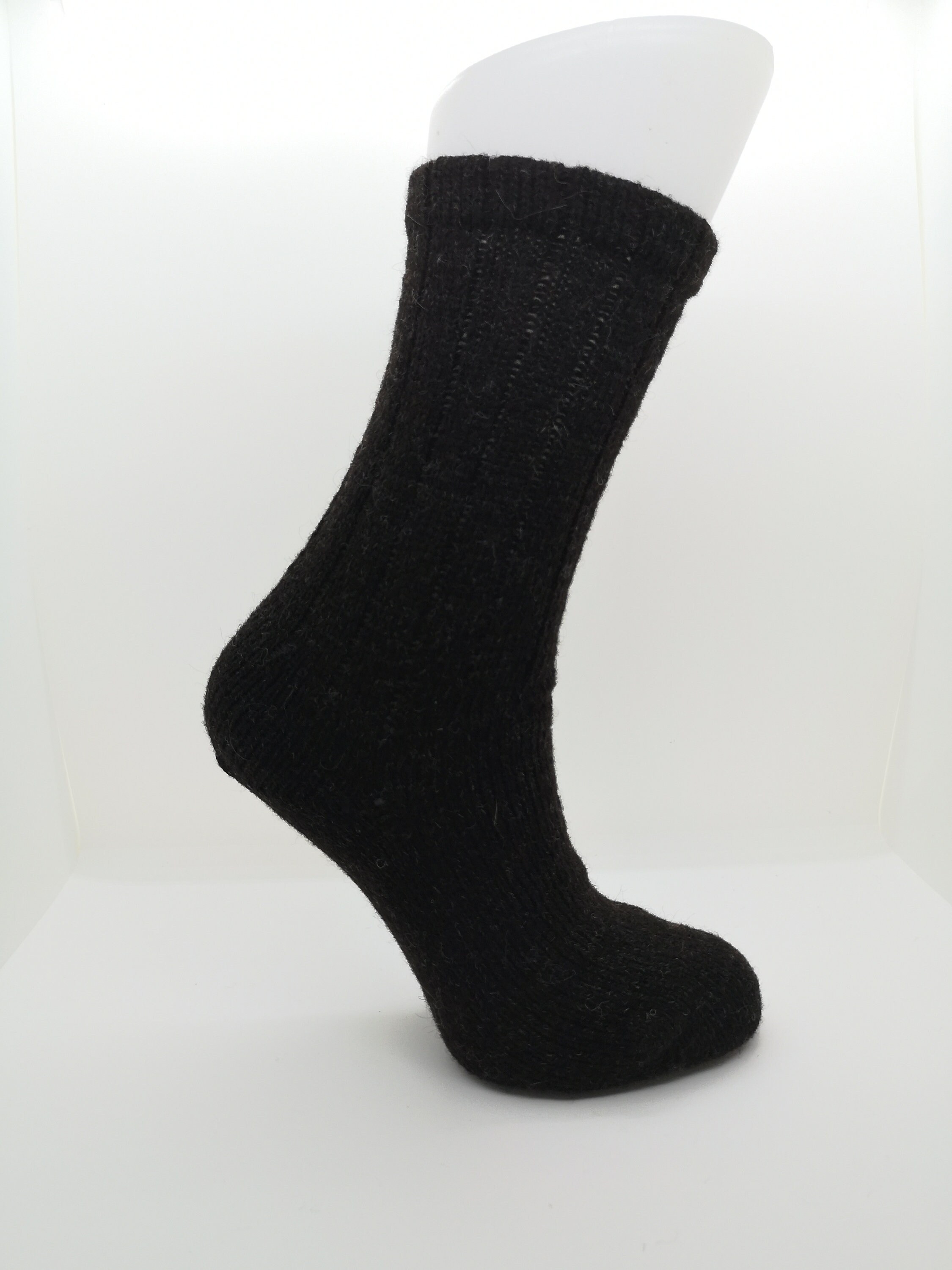 100 Pure Shetland Wool Bed Socks Natural Black Etsy UK
