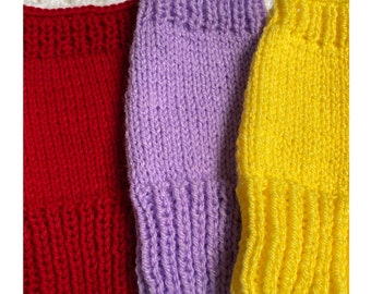 Fingerless Gloves Knitting Pattern, How To Knit Gloves, Beginner Knit Pattern, Free The Fingers Knitting Pattern, Fingerless Mittens Pattern