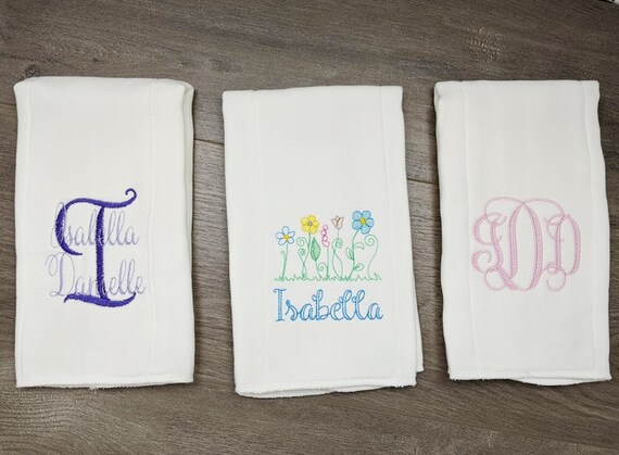 6er Set Baumwoll Spucktücher Für Babys - Super Saugfähige Schultertücher & Spucktücher