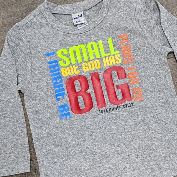 God Has Big Plans For Me Jeremiah 29:11 Bible Verse Baby Bodysuit God Has Big Plans For Me Jeremiah 29:11 Bible Verse Baby Bodysuit