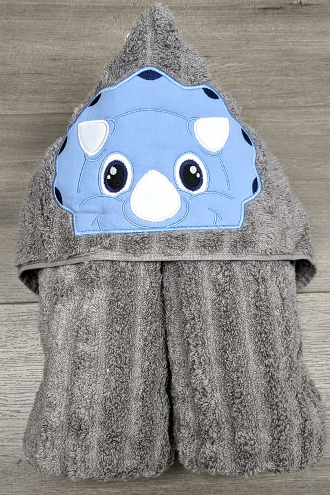 Baby Hooded Towel Blanket - Dino Ride main image 1