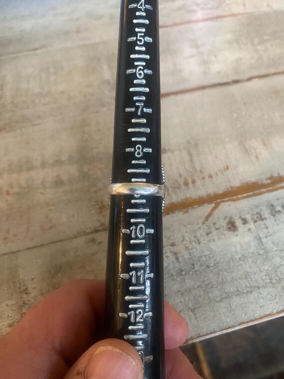 Multi Color Teardrop Fossil Coral Ring  - Fossil … - image 7