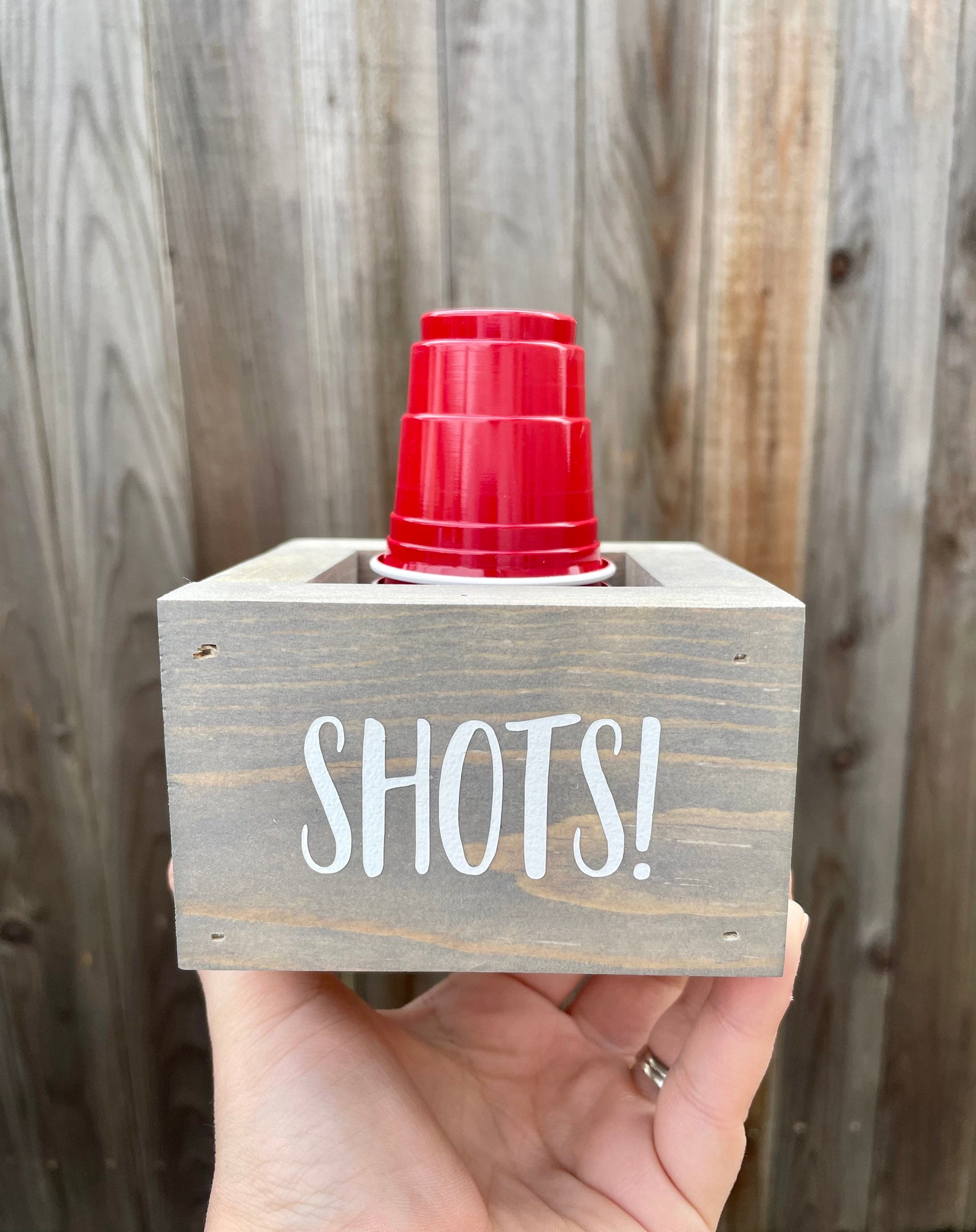 Mini SOLO Cup/shot Glass Holder Etsy