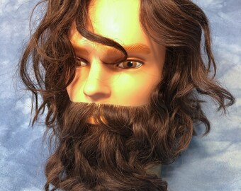 Vintage Male Cosmetology Practice Head, Salon Doll Mannequin