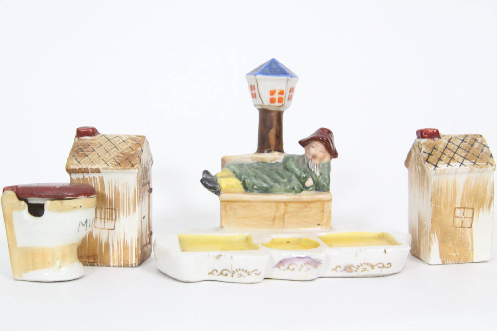 Vintage Full of S P Hobo Outhouse Salt and Pepper Shaker Etsy