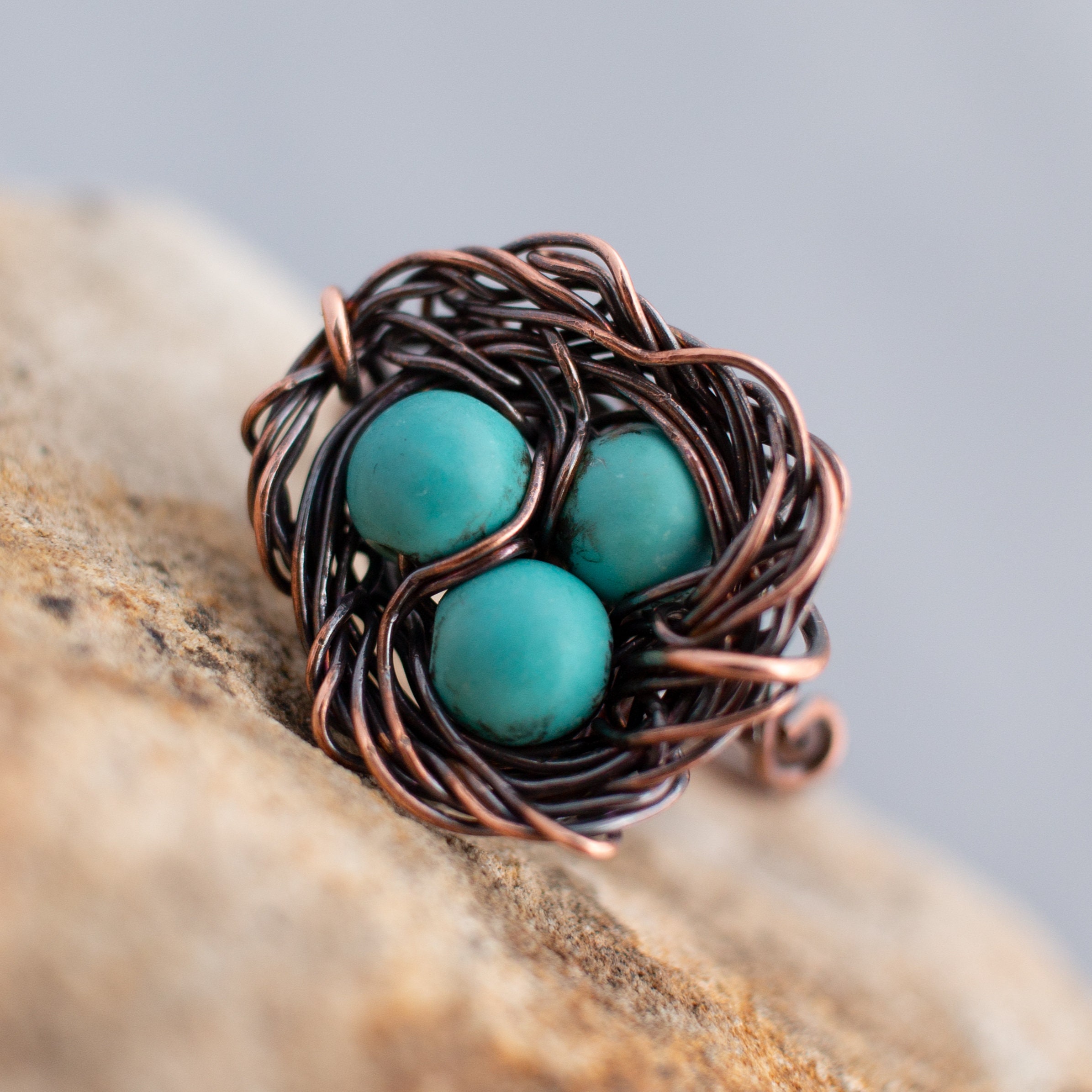 Bird nest best sale ring