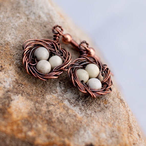 Birds nest best sale earrings