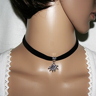 Set Gioielli Tradizionali Edelweiss – Collana E Orecchini – Perfetto Per Oktoberfest E Dirndl