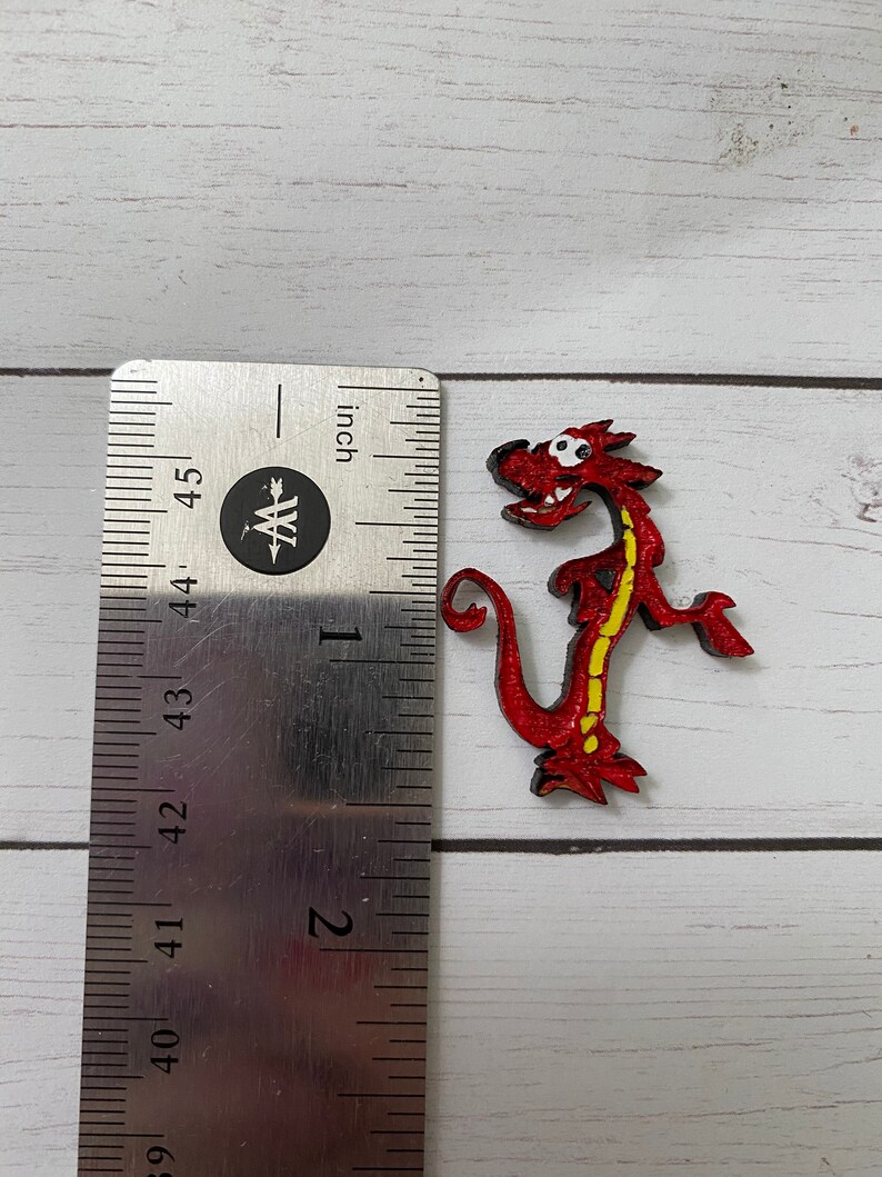 Mini Mushu Inspired Brooch