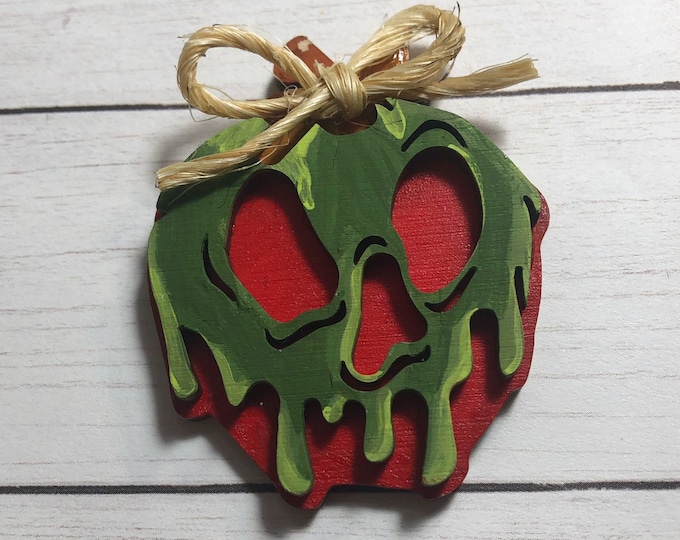 Poison Apple Inspired Brooch