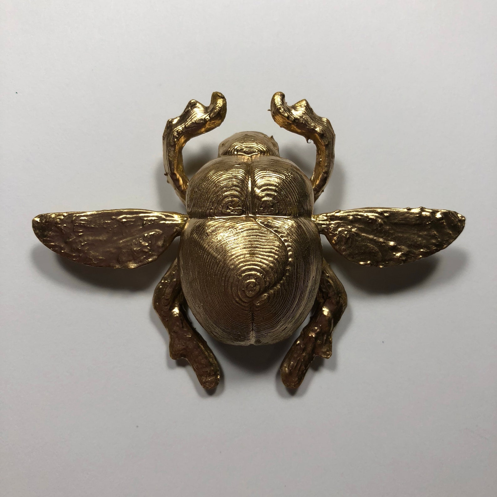 Aladdin Scarab Brooch