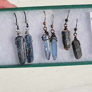 Blue Kyanite Earrings