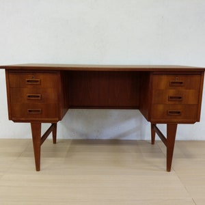 Vintage Danish Modern Teak Desk - Free NYC Delivery!