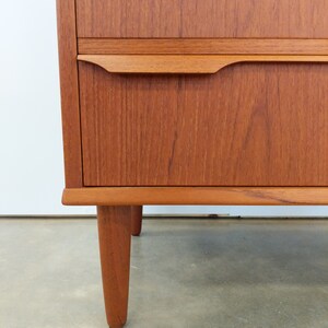 Vintage Danish Mid Century Modern Teak Dresser image 5