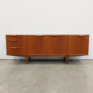 Vintage Mid Century Modern Teak Credenza by McIntosh