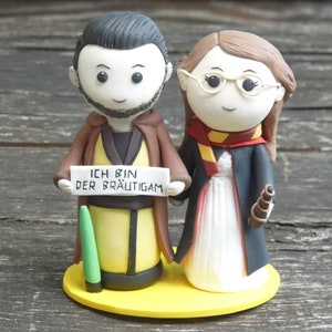 Personalized Wedding Cake Figurine, Wedding Gift For Couple, Personalized Bride Groom Cake Figurine, Keepsake Cake Topper Wedding Figurine