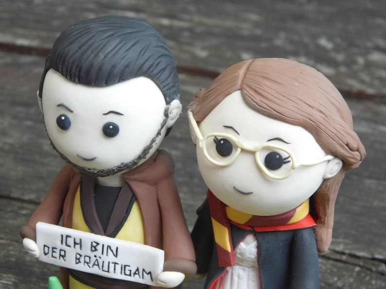 Figurine de gâteau de mariage de personnage de film cadeau de - Etsy France