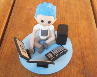 Topper Gateau Ordinateur Etsy France Topper Gateau Ordinateur Etsy France