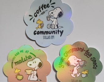 Snoopy Studio 89 Stickers *portion of proceeds will be donated*