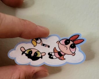 Powerouff girls Water Resistant Vinyl Sticker
