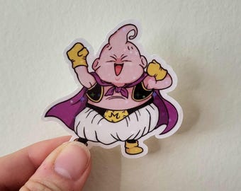 Majin buu  Dragonball Z Vinyl water resistant Sticker