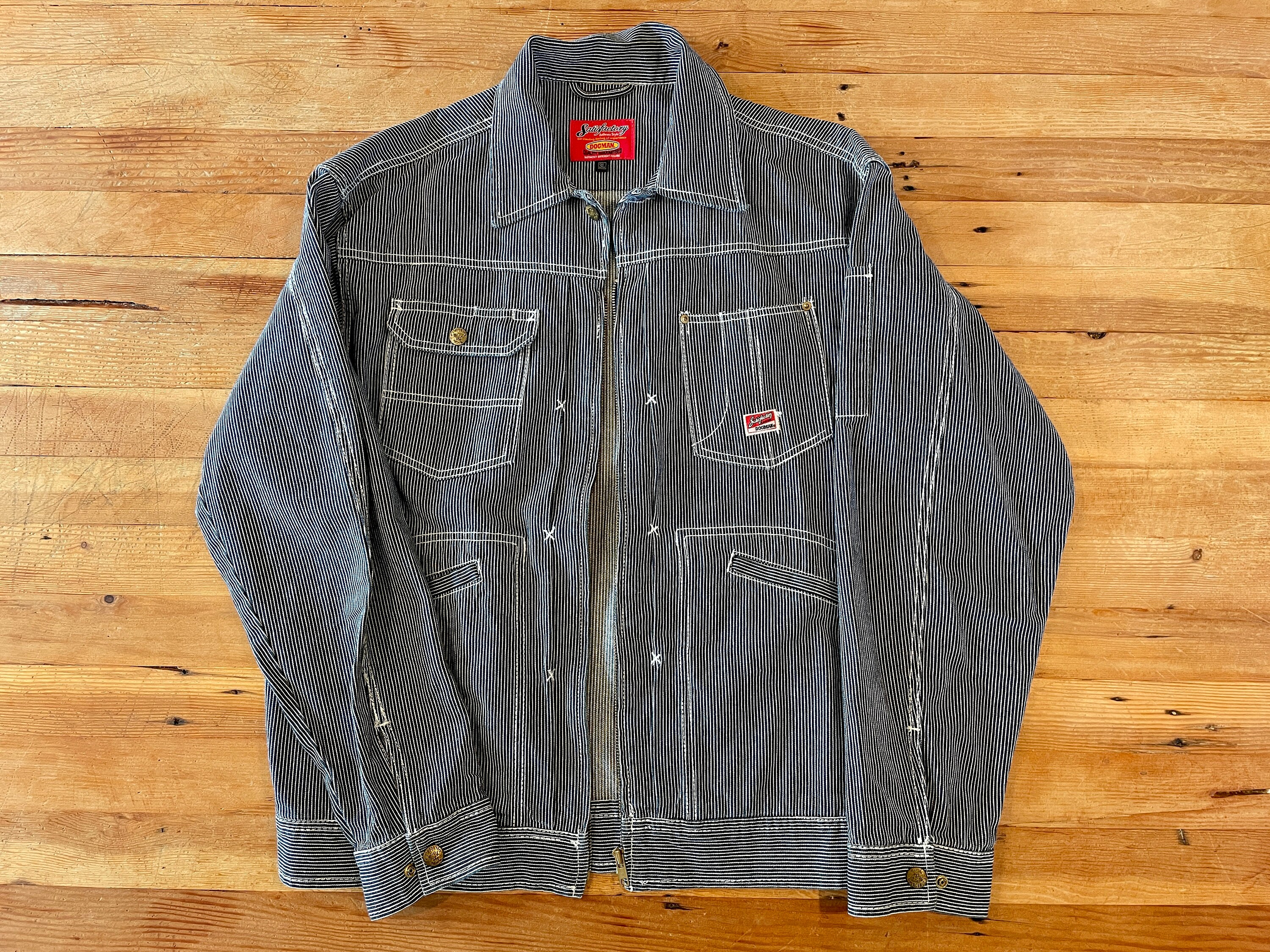 Vintage Work Wear Jacket // Japanese Brand // Dogman