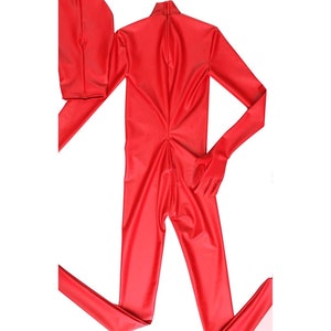 Linvme Linvme Women's Synthetic Latex Full Body Catsuit Zentai | Etsy Australia