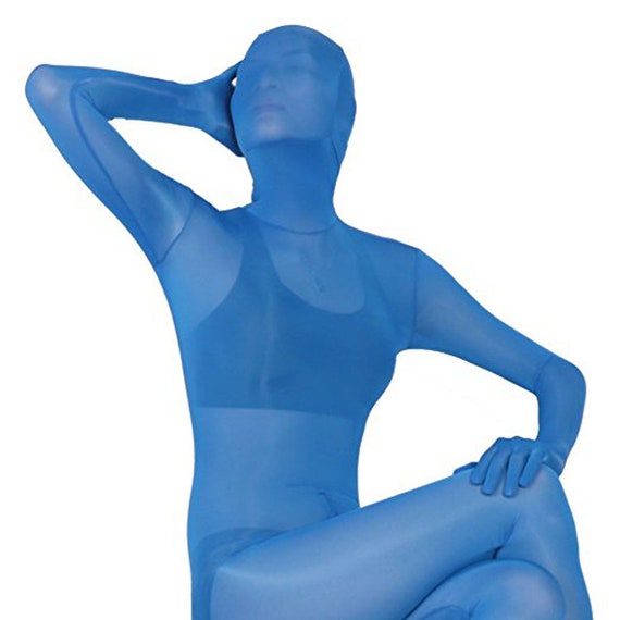 Buy LinvMe Women's Sexy See Through Second Skin Bodysuit Zentai