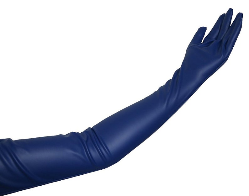 Linvme Women's Sexy Synthetic Latex Rubber Long Gloves Etsy