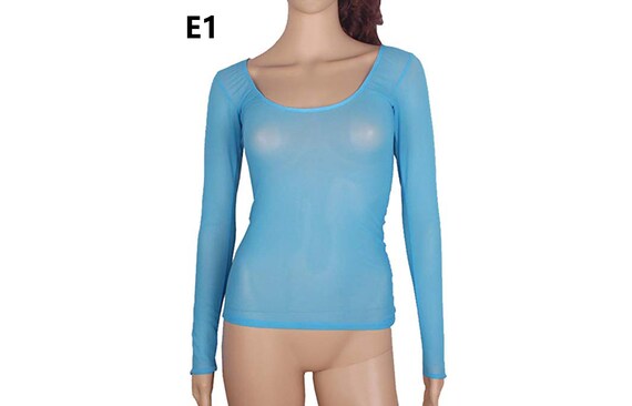 sheer dance top