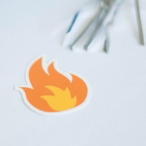 Fire Stickers - Dragon Party