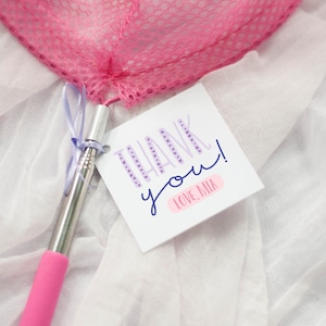 Butterfly Party Favor Tag - flutter