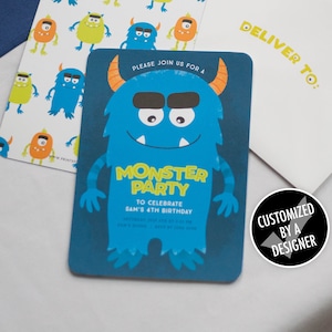 Monster Birthday Invitation