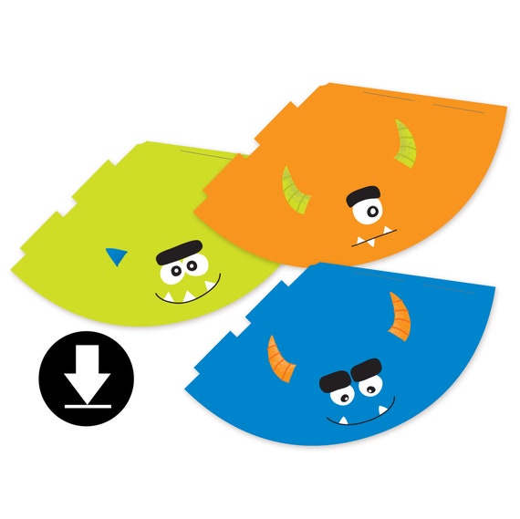 Monster Party Hats Il_570xn