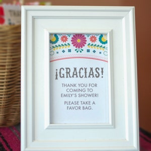 Custom Printable Signs Fiesta Mexican Cinco De Mayo image 2