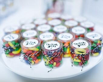Printable Favor Tags or Stickers - Tutti Frutti Birthday