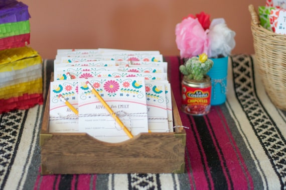 Fiesta Bridal Shower Advice Cards - Fiesta - Mexican - Cinco De Mayo Il_570xn