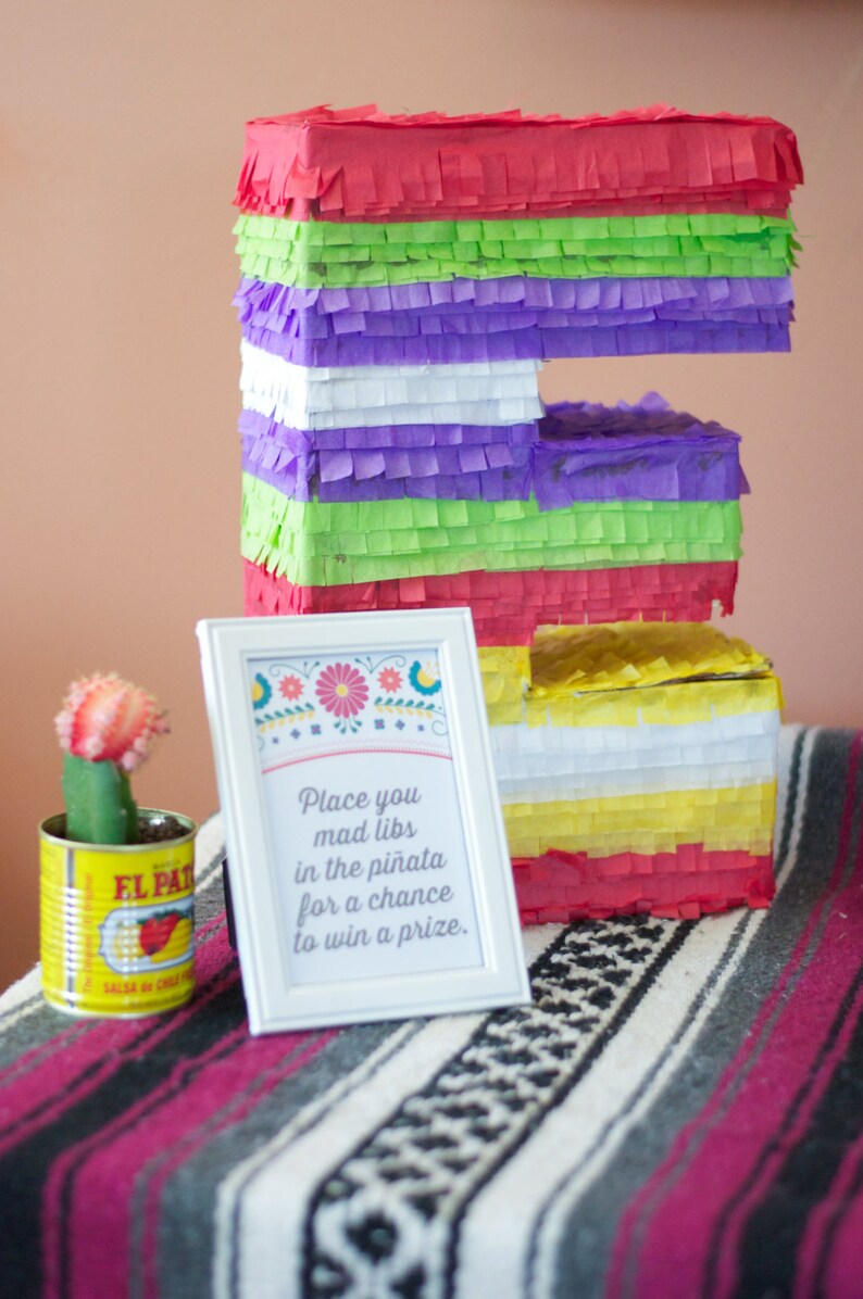 Custom Printable Signs Fiesta Mexican Cinco De Mayo image 3