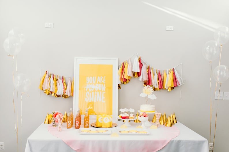 Printable Favor Tag - You Are My Sunshine image 3