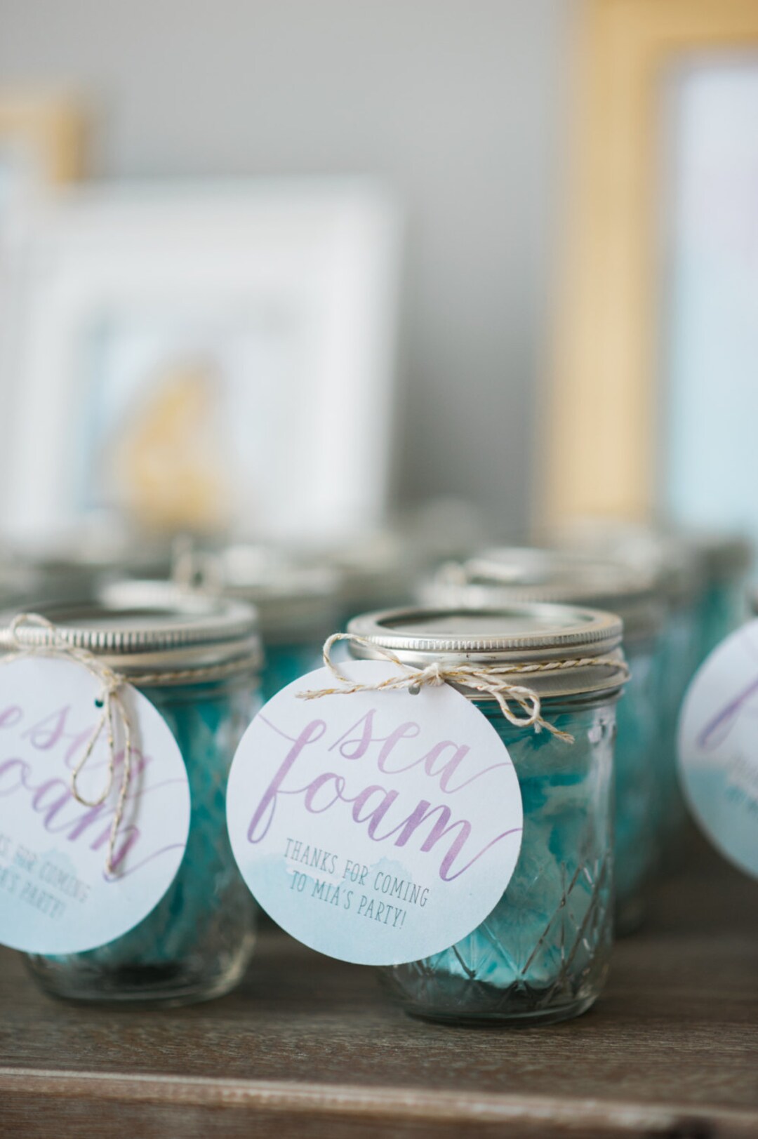Printable Favor Tags - Mermaid Birthday Party - Etsy