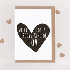 ABBIAMO UN TIPO DI AMORE FANTASTICO. carta . carta d'arte. proposta di matrimonio fidanzamento fidanzato fidanzata San Valentino anniversario. Australia