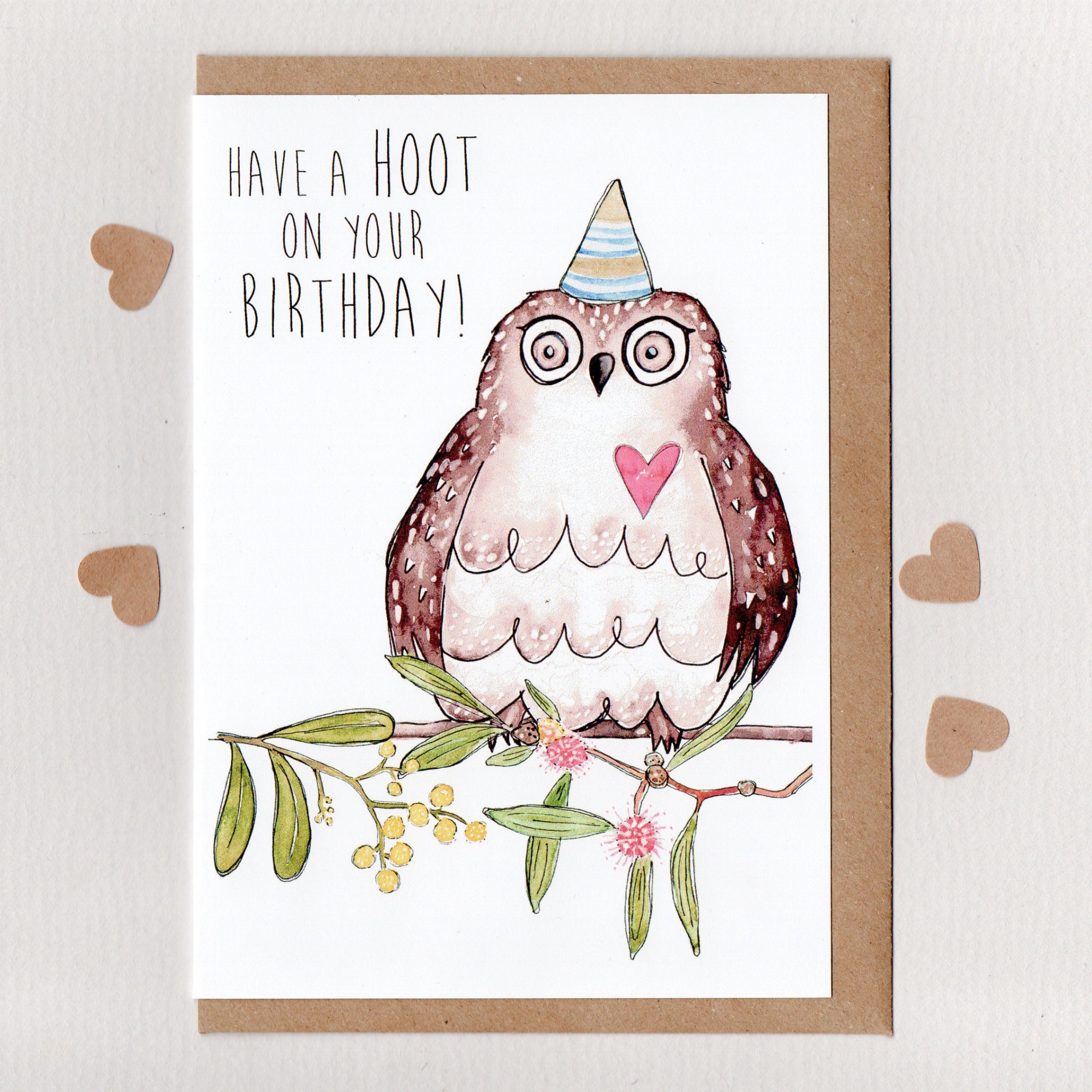 Fairy Fae Greetings Card - Owl Fairy Fae Greetings Card - Owl