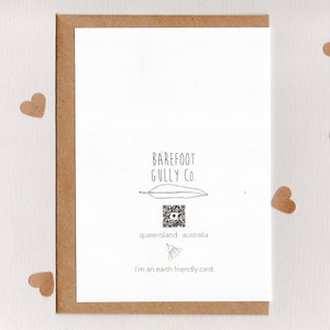 I LoVE DoING LIFE WiTH YoU . greeting card . art card . valentines love wedding love note engagement anniversary hipster minimal . australia image 3
