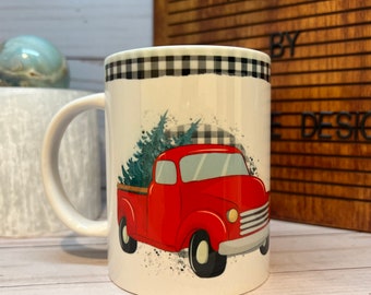 Listo para enviar / Taza de café de cerámica de sublimación personalizada / Envío gratis