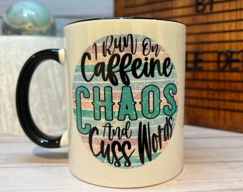 Listo para enviar / Taza de café de cerámica de sublimación personalizada / Envío gratis