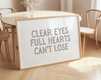 Friday Night Lights Quote Print: Motivational Football Decor (Digital Download
