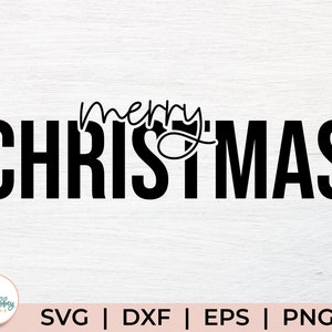 Merry Christmas SVG - Merry Christmas Overlay SVG - Christmas Clipart - Christmas Greetings SVG - Christmas Sign Svg - Merry Christmas Png
