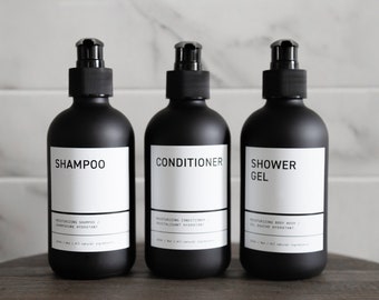 Contemporary Soap Labels | Waterproof | Home Decor Essentials